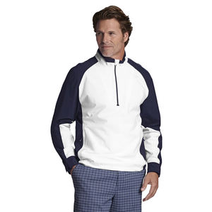 Nouvel arrivage Veste coupe-vent demi-zip de haute qualité Top en toile à la mode avec col montant pour l'hiver Prix de marque privée - Product Image 6