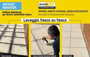 FILA Soluciones para el Cuidado de Superficies: Spray Removedor Ácido Instantáneo para Cemento Fresco, Mortero de Fraguado Rápido y Residuos de Mortero en Azulejos - Product Image 3