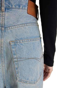 Pantalones vaqueros holgados rectos de cintura alta para mujer, pantalones vaqueros holgados para mujer, venta directa de fábrica OEM - Product Image 5