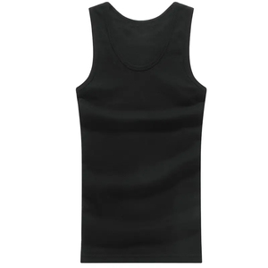 Hot Sale <b>Muscle</b> <b>Vest</b> Blank 100% Cotton Sleeveless T Shirt Men Tank Top - Product Image 2