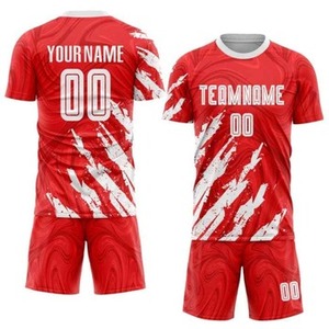 Uniforme de Fútbol Sublimado Personalizado, Conjunto de Uniforme de Fútbol para Club, Ropa Deportiva con Transferencia de Calor Personalizada para Hombre, Camiseta de Fútbol para Adultos - Product Image 1