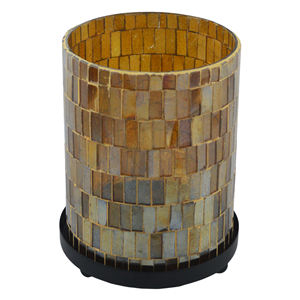 Bougeoir en pot de cire en verre design moderne Meilleur bougeoir en bois pour décoration d'hôtel et de maison Décoration en verre de haute qualité - Product Image 2