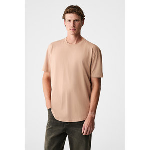 Camiseta de Manga Corta con Cuello Redondo de Algodón Orgánico para Hombre, Corte Regular, GRIMELANGE MONO - Product Image 2