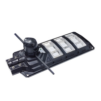 Monitoreo de alta definición Luz de energía solar al aire libre 450W 4G WIFI Led Farola + Cámara + Lente