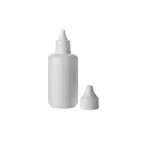 Бутылка с крышкой из полиэтилена LDPE или PE 10 мл/50 мл/100 мл/120 мл, изготовленная в чистых помещениях класса D без человеческого прикосновения
