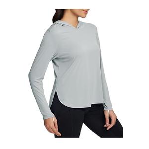 Nueva llegada de las mujeres 100% algodón de manga larga cuello redondo hombro pendiente impreso cómodo pulóver CON CAPUCHA DE Bangladesh - Product Image 4