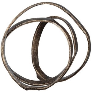 Sculpture abstraite en métal Accent décoratif Table Art pièce maîtresse moderne Home Office Decor moderne poli sculpture - Product Image 2