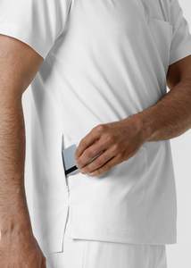 Uniforme de enfermera unisex, traje de hospital de color personalizado, tejido de alta calidad, nuevo diseño, venta al por mayor - Product Image 4