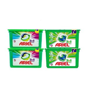 Cápsulas de Detergente Concentrado para Manchas Difíciles, Cápsulas Ariel con Protección del Color y Frescura Duradera - Product Image 1