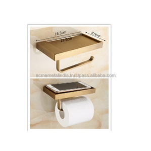 Porte-papier suspendu en bois massif avec capacité de 7 rouleaux Parfait pour les articles de rangement de salle de bain élégants Luxe de salle de bain élégant - Product Image 6