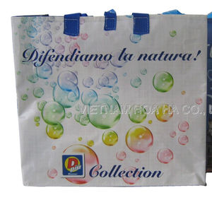 Bolsa de Compras Ecológica con Asas de PP, Tamaño y Color Personalizables, Hecha en Vietnam - Product Image 1