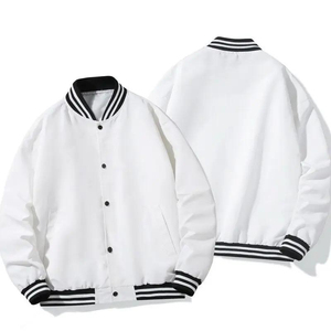 เสื้อแจ็กเก็ตมีลายนูนสำหรับผู้ชายเสื้อบาสเก็ตบอลผ้าฟลีซผ้าฝ้ายออกแบบได้ตามต้องการออกแบบโลโก้ด้านหน้ากันน้ำและระบายอากาศได้ดี - Product Image 2