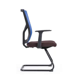 Modern yeni tasarım düşük geri ucuz ergonomik döner fileli sandalye ofis personeli fileli sandalye toplantı cadeira de escrifree ücretsiz örnek