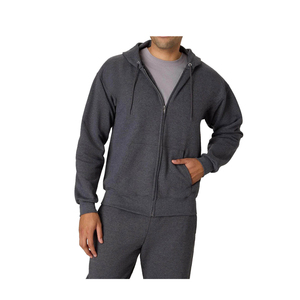Men Comfortable Fabric Soft Zipper Hoodies Fashionable Design 100% Cotton <b>Thick</b> <b>Fleece</b> Casual Wear Heavyweight For Men - Product Image 6