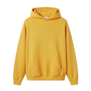 Sudadera con Capucha Extra Grande para Hombre, Tejido Grueso de 350 g/m², 100 % Mezcla de Algodón, Sudadera Ecológica para Invierno, Ropa Urbana, Logotipo Personalizado OEM - Product Image 2
