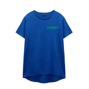 T-shirt personnalisé pour homme 100% coton, délavé à l'acide, écologique, anti-boulochage, coupe classique, grammage lourd 200 GSM, délavage à la pierre - Product Image 6