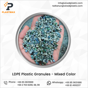 Superb Design Mixed Color <b>LDPE</b> Granules Recycled Virgin Plastic Resin Injection Grade Film Bulk Wholesale Selling - Product Image 3