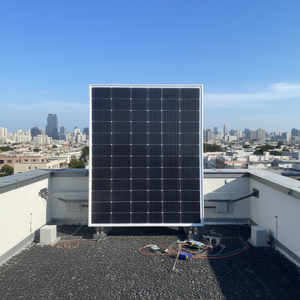 Panel Solar Monocristalino PERC PolyCrown Solar Tech NS-320MH-80 Negro de 36V para Techo - Product Image 3