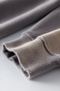 เสื้อมีฮู้ดผ้าฝ้าย100% ซักกรดเสื้อสเวตเตอร์เก่าซักด้วยหินแนวไฮสตรีทซีรีย์ - Product Image 4