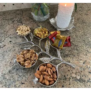 Luxury Artistic Polished <b>Metal</b> <b>Bowl</b> Global Interior Decor Decor Export for Party Event Accent Safe Made by Zahid Exports plated - Product Image 2