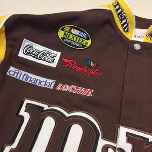 Chaqueta de Motociclismo NASCAR de Cuero de Primera Calidad, Unisex, Cortavientos, Transpirable, Tallas Grandes, OEM, Logotipo Personalizado Bordado al por Mayor - Product Image 2
