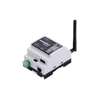 Smallart GW300.31, Gateway Compacto de 24V AC/DC para Riel DIN, 2 Puertos RS-485 para Sistemas de Control de Edificios, Directo de Fábrica