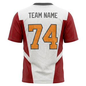 Maillot de football américain de qualité supérieure, tissu respirant, coupe confortable pour les entraînements, les matchs et les séances d'entraînement quotidiennes - Product Image 3