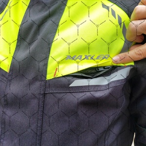 Veste en cuir pour moto, vêtements pour hommes, imperméable, veste de course pour moto, vestes en cuir pour hommes - Product Image 5
