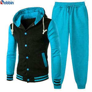 Tendance actuelle, survêtement de haute qualité pour homme, veste et pantalon de survêtement assortis, vêtements de sport unisexes personnalisés, vêtements de sport vierges - Product Image 5