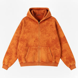 Sudadera con Capucha Personalizada con Lavado Ácido Único, Alta Calidad GSM, con Lavado Único para Ropa Urbana, Diseño de Moda, Sudadera con Capucha Personalizada Unisex - Product Image 5