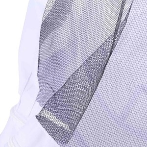 Chaqueta de apicultura para hombre, traje de poliéster impermeable protector, ropa de seguridad ligera a prueba de picaduras para cosecha de miel - Product Image 5