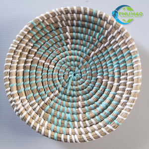 Exportation de produits faits à la main en jacinthe d'eau depuis l'usine du Vietnam: panier mural suspendu à bon prix et de haute qualité - Product Image 2