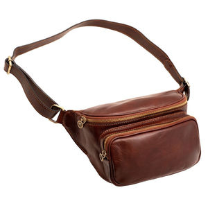 Sac banane unisexe en cuir véritable personnalisé, dernier design 2025 - Product Image 1