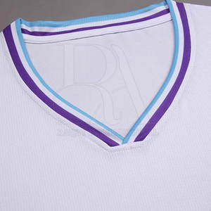 ชุดบาสเก็ตบอลผ้าโพลีเอสเตอร์100% ชุดระบายอากาศผลิตจากปากีสถาน - Product Image 4