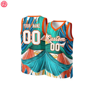 Camiseta de baloncesto de sublimación reversible personalizada fabricante de ropa deportiva de equipo de Pakistán - Product Image 2