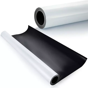 Yazdırılabilir vinil manyetik kaplama 610mm X 1mm kalınlığında X 15mt uzun manyetik levha rulo bir tarafı <span class=keywords><strong>PVC</strong></span> Film - Product Image 3