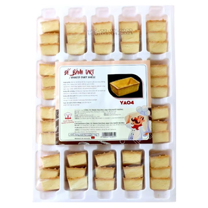 Vente en gros de tartelettes surgelées de haute qualité, directement du fabricant, OEM/ODM, HALAL, coques de tartelettes aux œufs cuites, YA04 720G, desserts - Product Image 1