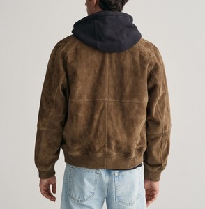 Veste universitaire personnalisée pour femme en mélange de laine, manches en similicuir blanc, broderie de lettres en chenille, style streetwear, veste Letterman - Product Image 3