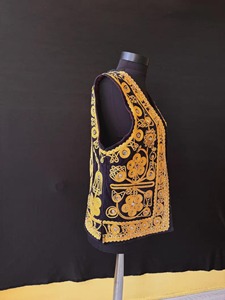 Chaleco Tradicional Afgano para Hombre, Transpirable, de Alta Calidad, Hecho a Mano, para Bodas y Festivales - Product Image 3