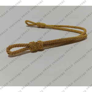 Nouveau design de cordon personnalisé pour serre-tête cérémonial respirant en fil de bullion - Product Image 4