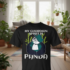 My Guardian Spirit Is <b>Panda</b> <b>T</b>-<b>Shirt</b> For <b>Panda</b> Lovers Unisex Adult Size - Product Image 3