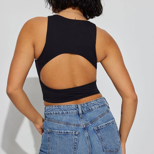 Nouveau transfert de chaleur imprimé manches longues femmes haut court t-shirt basique journal imprimé O cou femmes manches longues haut court - Product Image 5