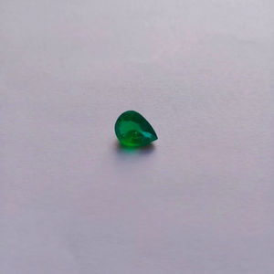 Piedra de Esmeralda Sintética Cultivada en Laboratorio de 7x5 mm, 3 Quilates, Corte Esmeralda Hidrotermal, Gema Rellena para Joyería - Product Image 3
