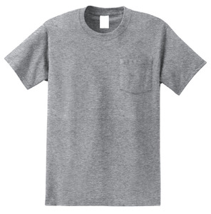 Men's Gray Cotton O-Neck T-<b>Shirt</b> Short Sleeve Loose Fit <b>Gothic</b> Anti-Wrinkle 180g Jersey Knit Blank Design - Product Image 2