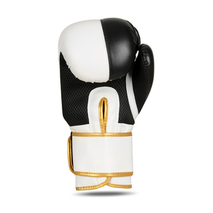 Gants d'entraînement professionnels en cuir PU véritable personnalisables de haute qualité Kick Boxing Gants d'arts martiaux - Product Image 4