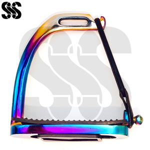 Estribos de Seguridad Antideslizantes para Caballos, Equipo de Montar Cómodo y de Alta Resistencia, Aluminio Ligero para Uso Ecuestre, Marca SHER SONS SPORTS - Product Image 5