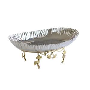 Cuenco para servir frutas de diseño de lujo más grande y vendido para mesa de comedor de frutas secas, centros de mesa, cuenco decorativo para servidor de frutas - Product Image 1