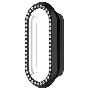 2024 nouveau boîtier de montre de luxe antichoc dur PC protecteur cadre housse pour <span class=keywords><strong>Xiaomi</strong></span> Smart Band 8 - Product Image 1