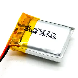 102227 3.7v 500mAh lipo battery Cell 3 7v Lipo OEM good quality