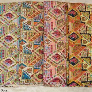 Pure Viscose Georgette saree avec Satin Blouse Femmes Indien Pakistanais Bollywood Sari Pure Viscose Chinnon Tissu avec Position - Product Image 3